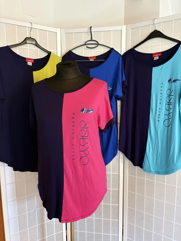 JJBYO  plus size Színes tunika