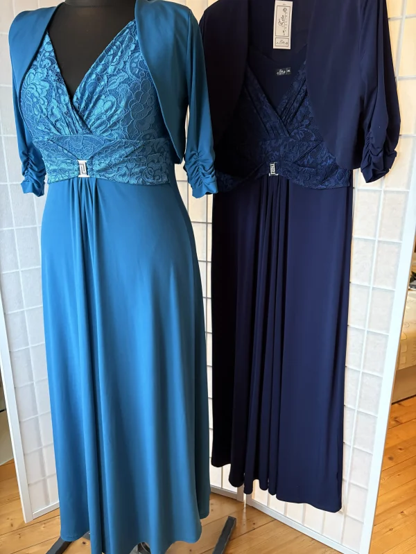 Zita Fashion maxi alkalmi ruha boleróval